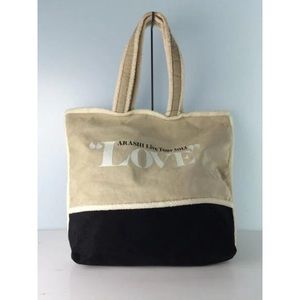 Arashi Love Tour 2013 Sherpa Tote Bag
